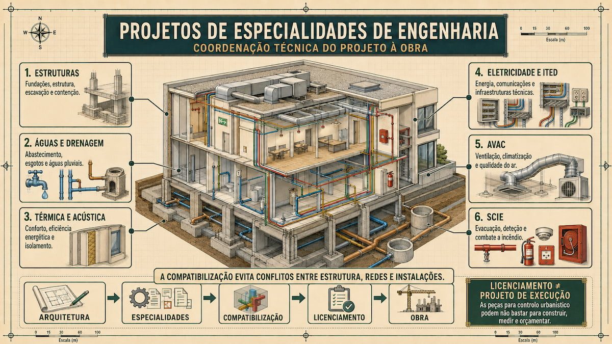 Projetos de especialidades de engenharia: o que são e porque decidem o sucesso da obra